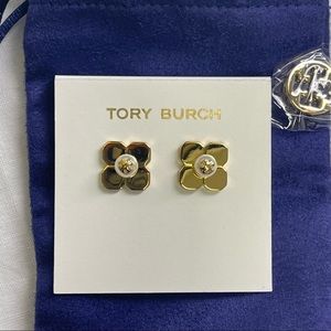 NWT Tory Burch Babylon Stud Earrings
